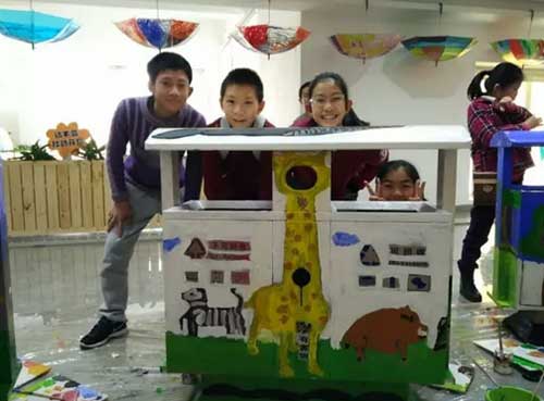 垃圾桶也可以這么藝術(shù)，你見過嗎？