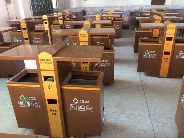 烤漆垃圾桶生產(chǎn)工藝？與噴漆垃圾桶區(qū)別